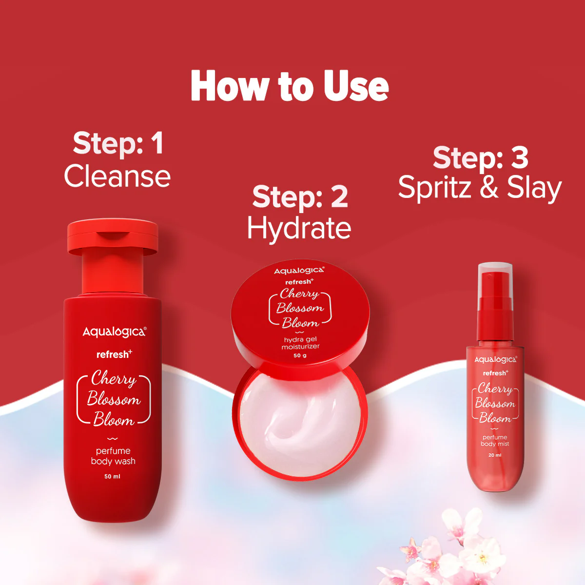 Refresh+ Body Care Set - Cherry Blossom Bloom - Image 8