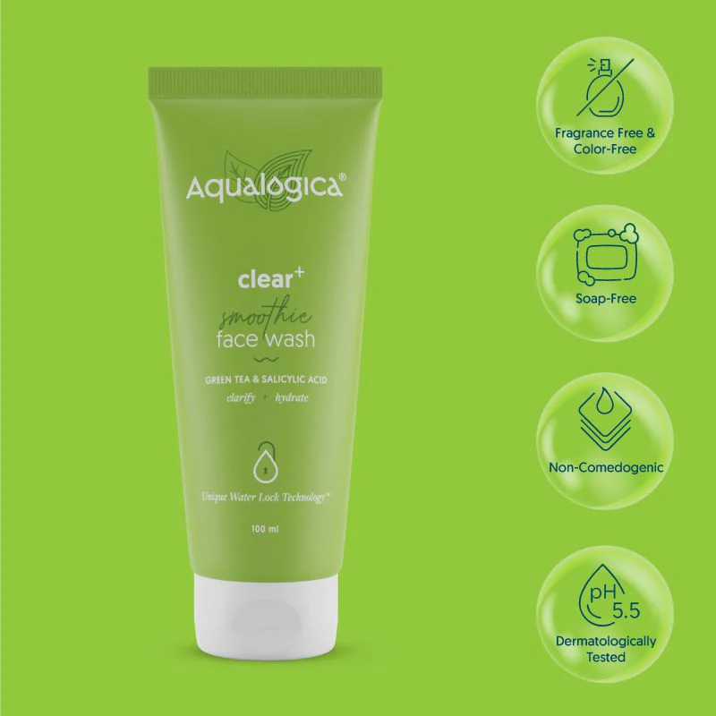 Clear+ Smoothie Face Wash 100 ml - Image 3