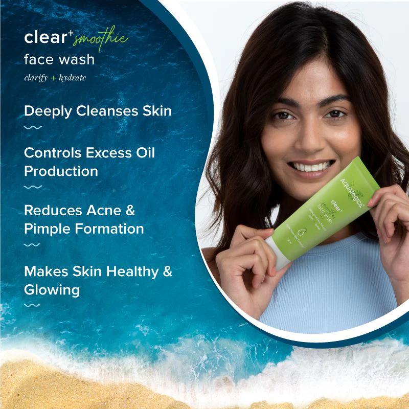 Clear+ Smoothie Face Wash 100 ml - Image 4