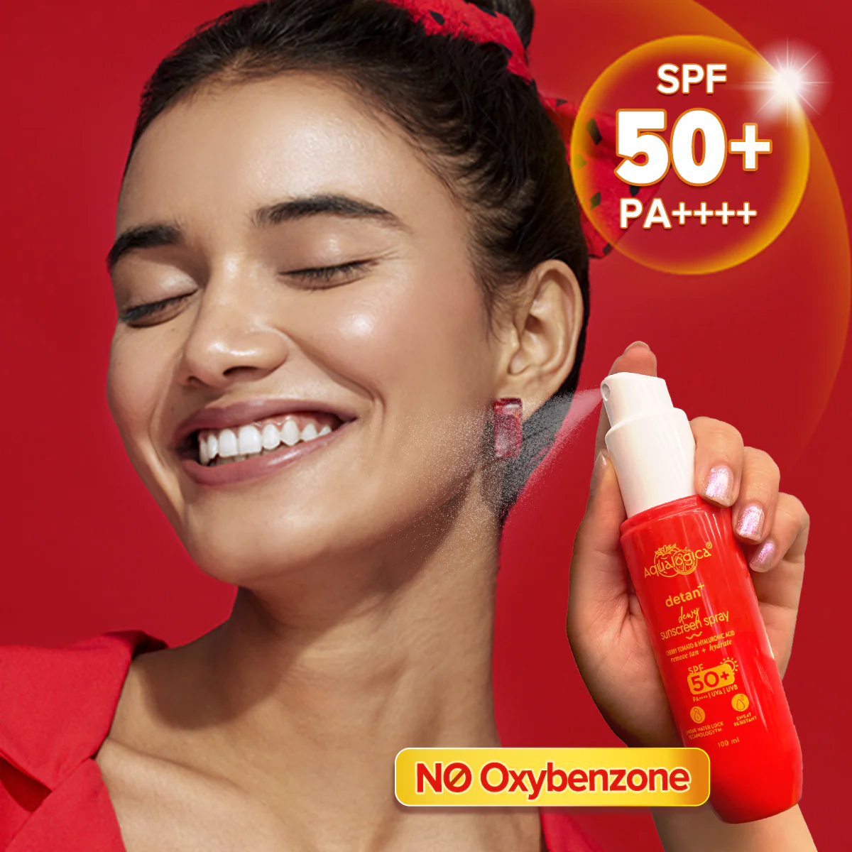 Detan+ Dewy Sunscreen Spray - 100 ml - Image 7