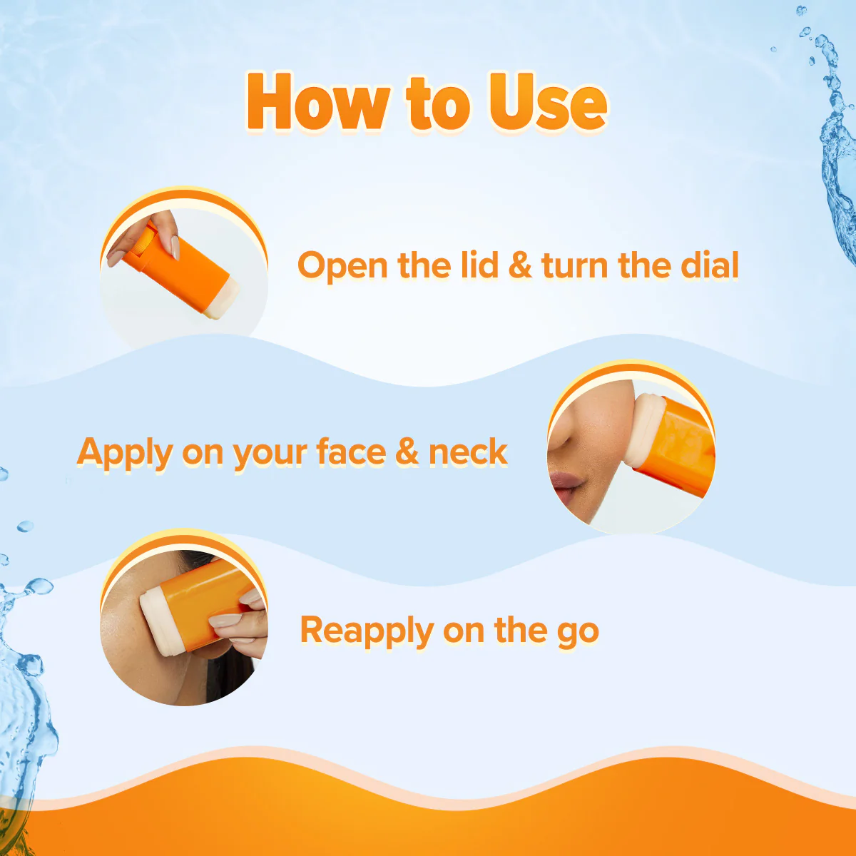 Glow+ Dewy Sunstick with SPF 50+ & PA++++ for Easy Reapplication & No White Cast - 20g - Image 5