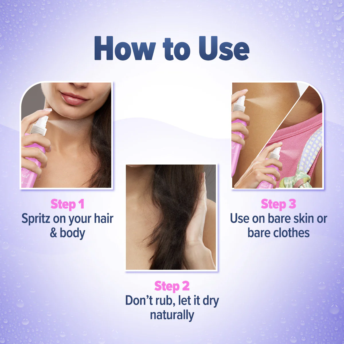 Refresh+ On The Go - Set of 3 Perfume Body Mist - Image 6