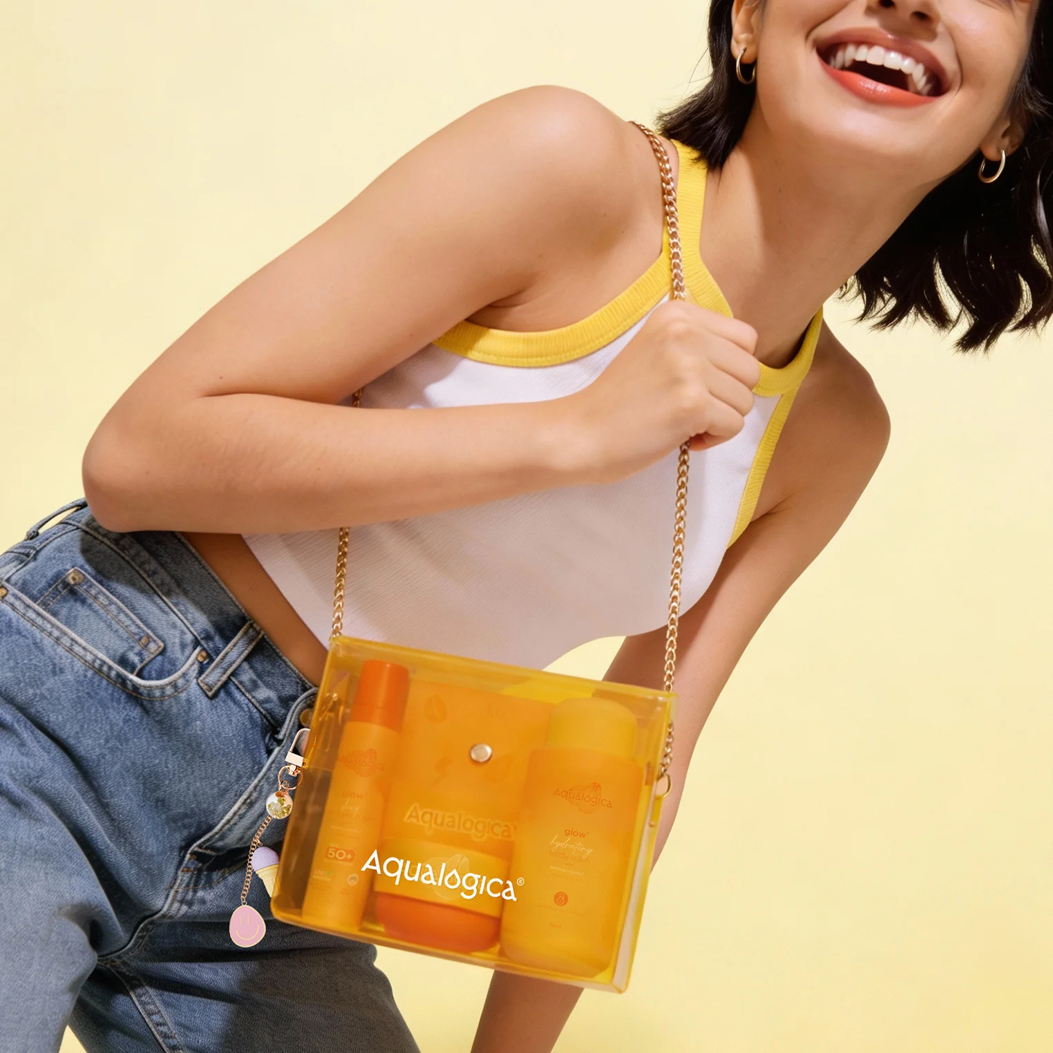 Glow+ Born to Glow - Gift Set with Sling bag & charms - Image 3