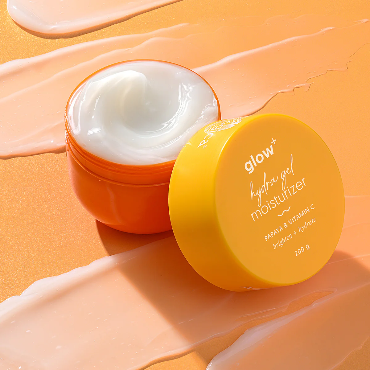 Glow+ Hydra Gel Moisturizer with Vitamin C & Papaya - 200 g - Image 3