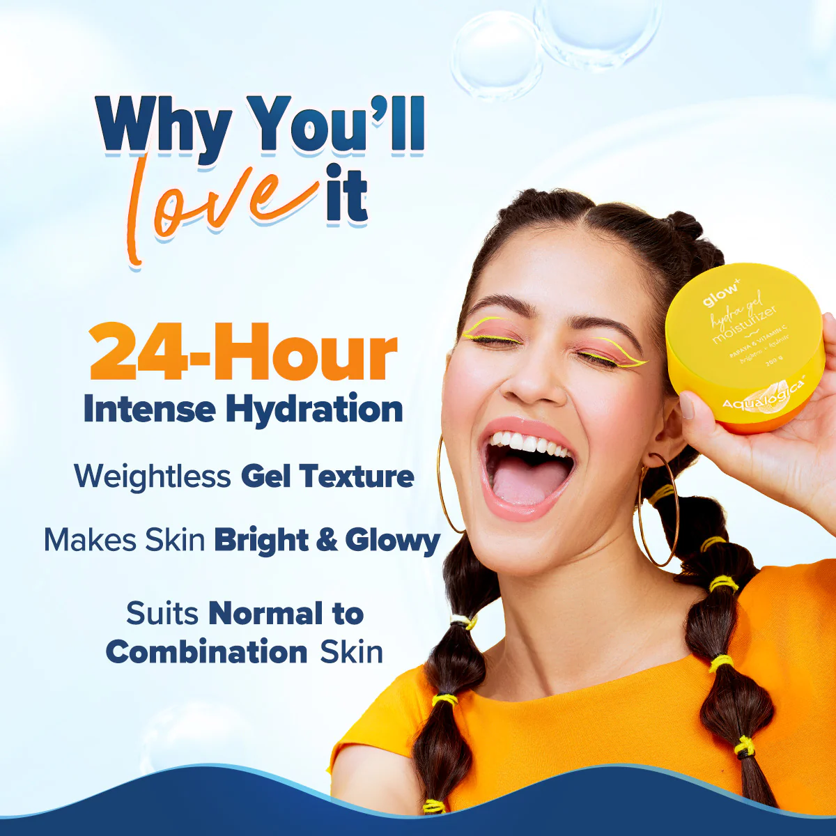 Glow+ Hydra Gel Moisturizer with Vitamin C & Papaya - 200 g - Image 5