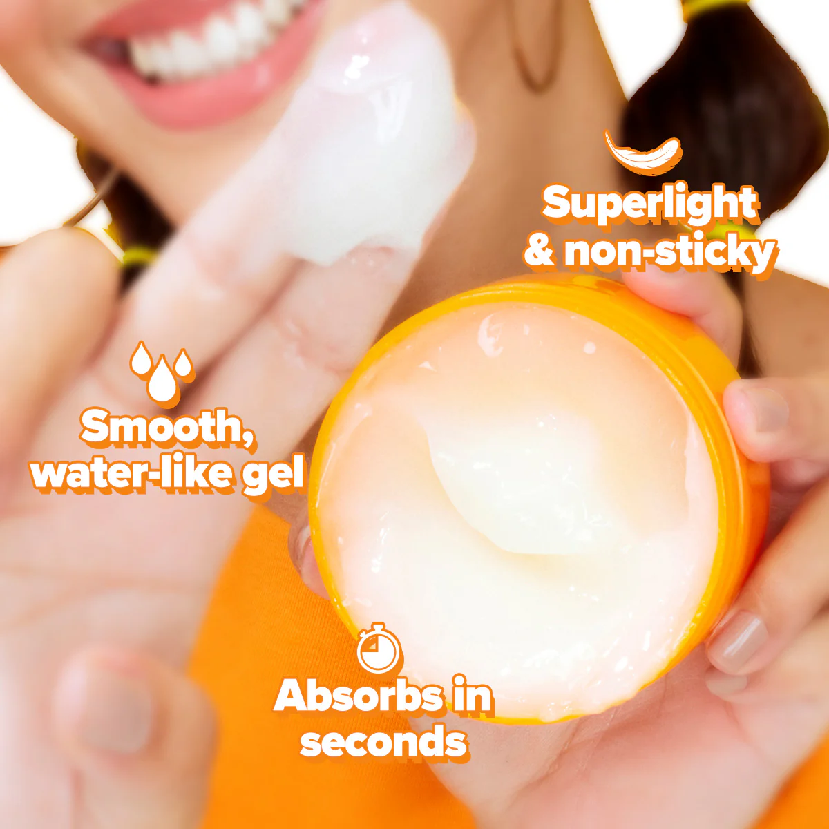 Glow+ Hydra Gel Moisturizer with Vitamin C & Papaya - 200 g - Image 6