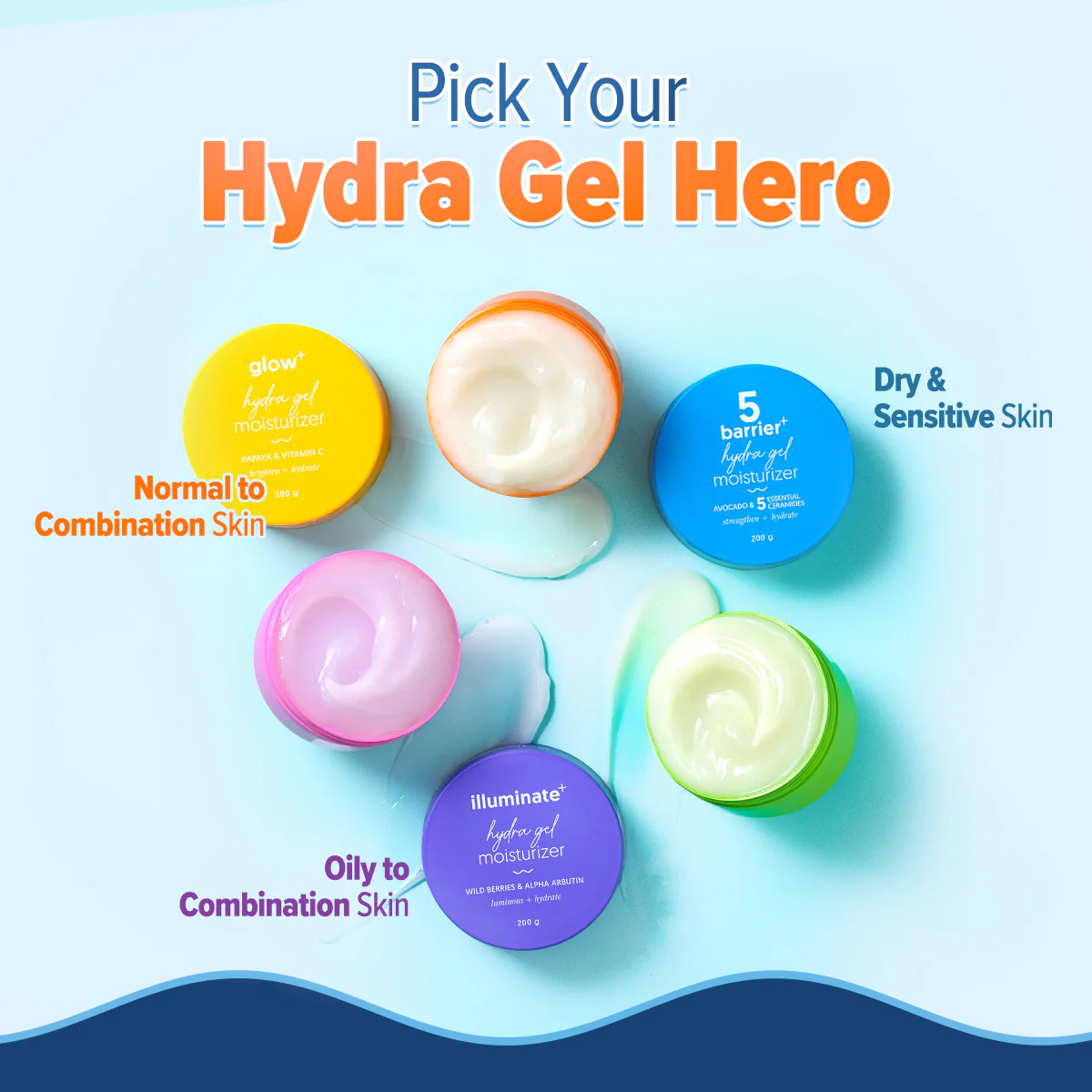 Glow+ Hydra Gel Moisturizer with Vitamin C & Papaya - 200 g - Image 9