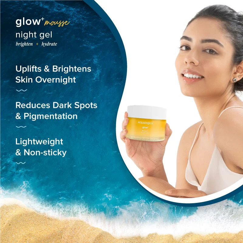 Glow+ Mousse Night Gel 50g - Image 4
