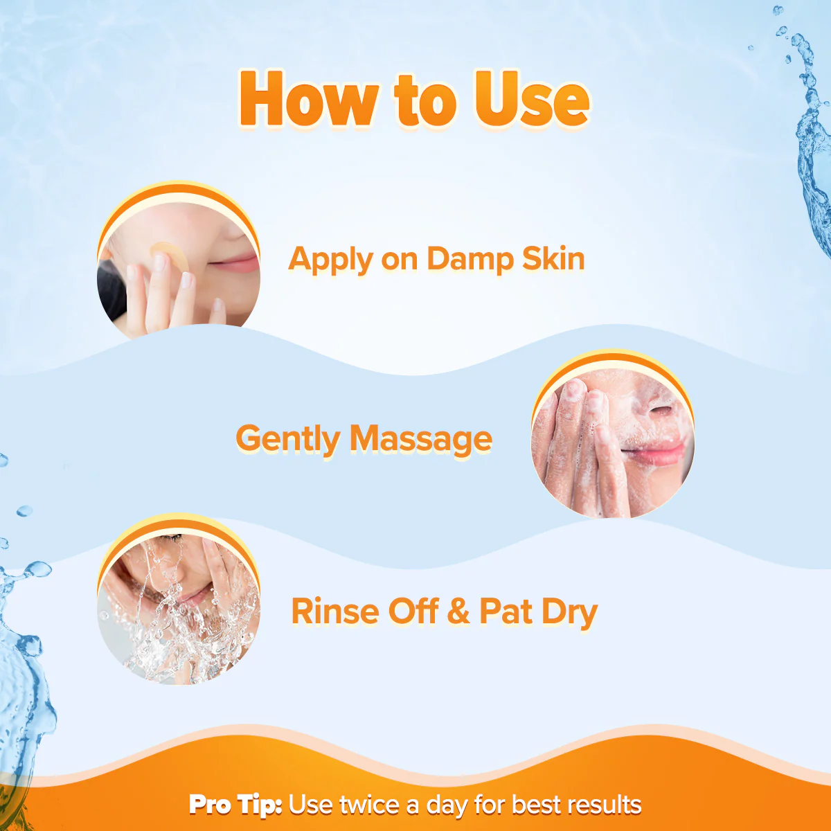 Glow+ Smoothie Face Wash with Papaya & Vitamin C for Glowing Skin - 100ml - Image 4