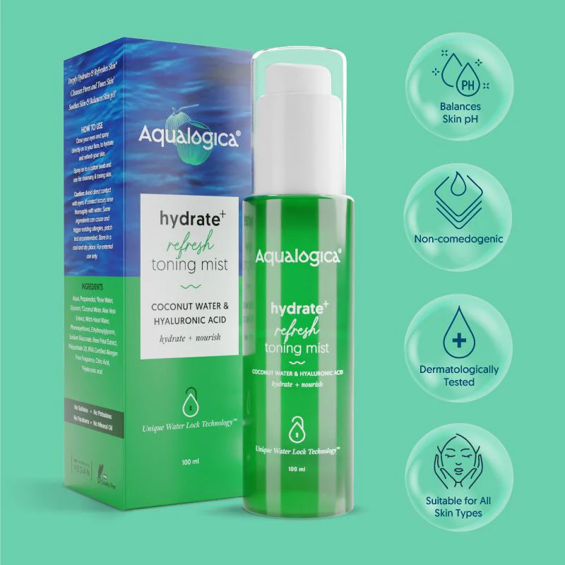 Hydrate+ Refresh Toning Mist, 100 ml - Image 3