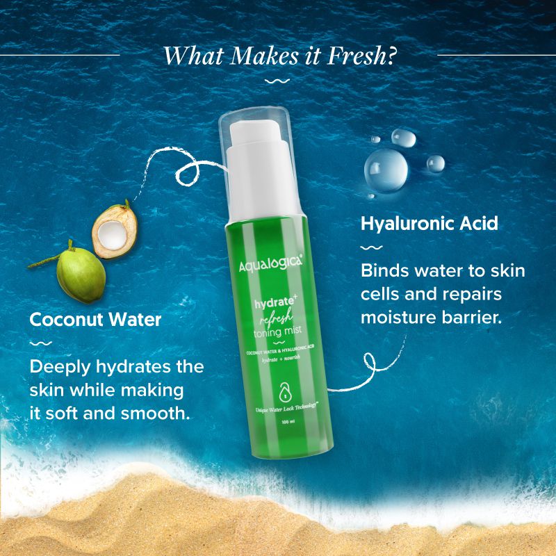 Hydrate+ Refresh Toning Mist, 100 ml - Image 5