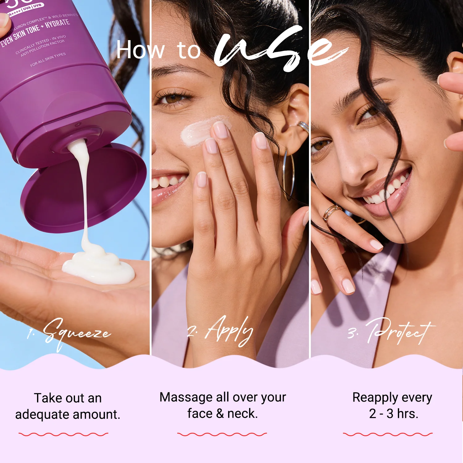 Illuminate+ Dewy Sunscreen In-Vivo Tested SPF 50+ PA++++ with Wild Berries & Alpha Arbutin - 80 g - Image 6