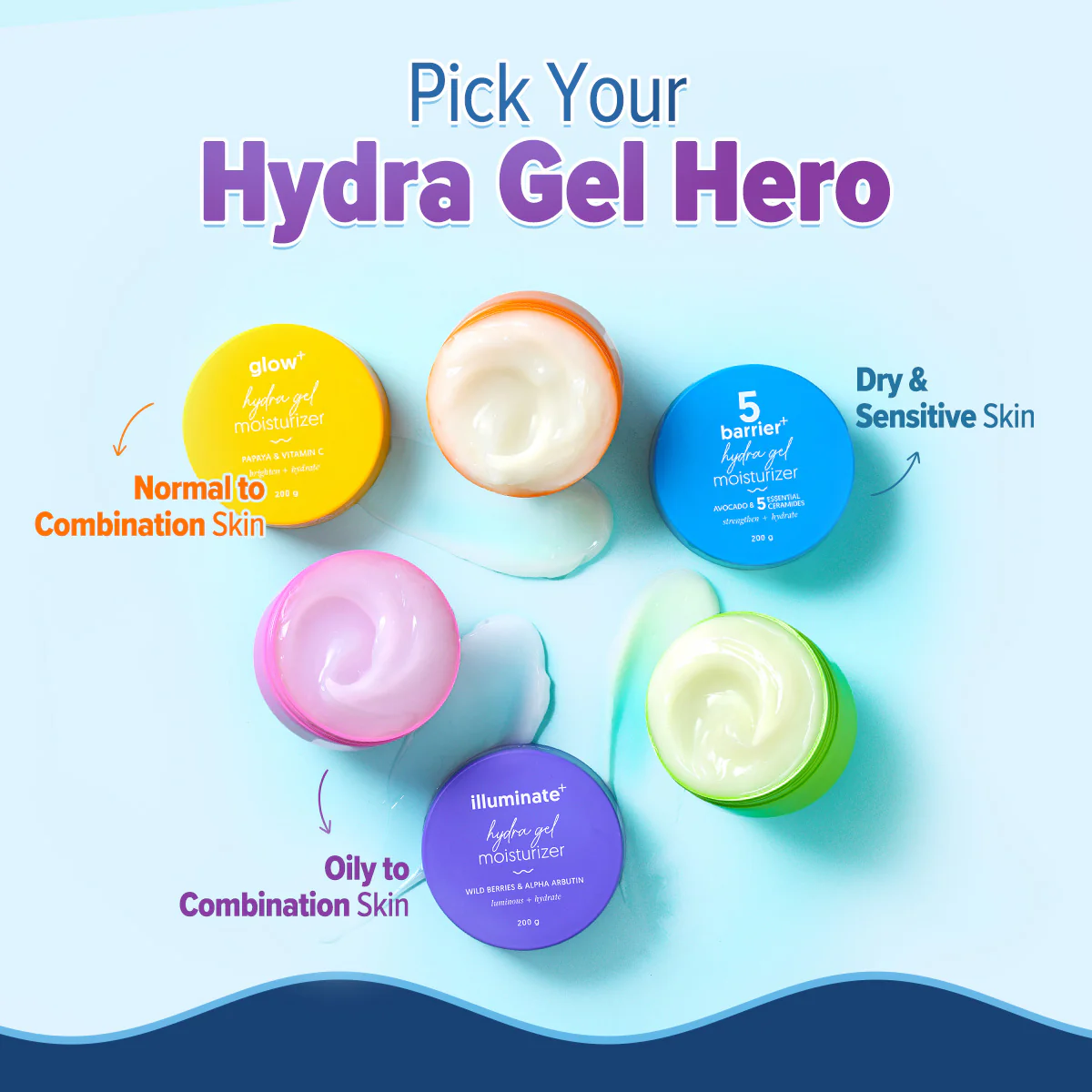 Illuminate + Hydra Gel Moisturizer with Wild Berries & Alpha Arbutin - 200g - Image 8