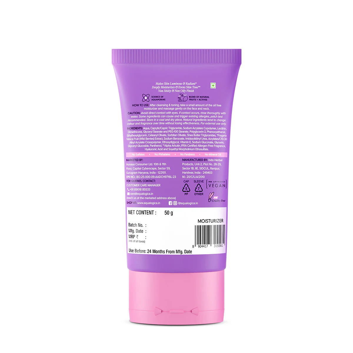 Illuminate+ Oil-free Moisturizer with Wild Berries and Alpha Arbutin - 50g - Image 10