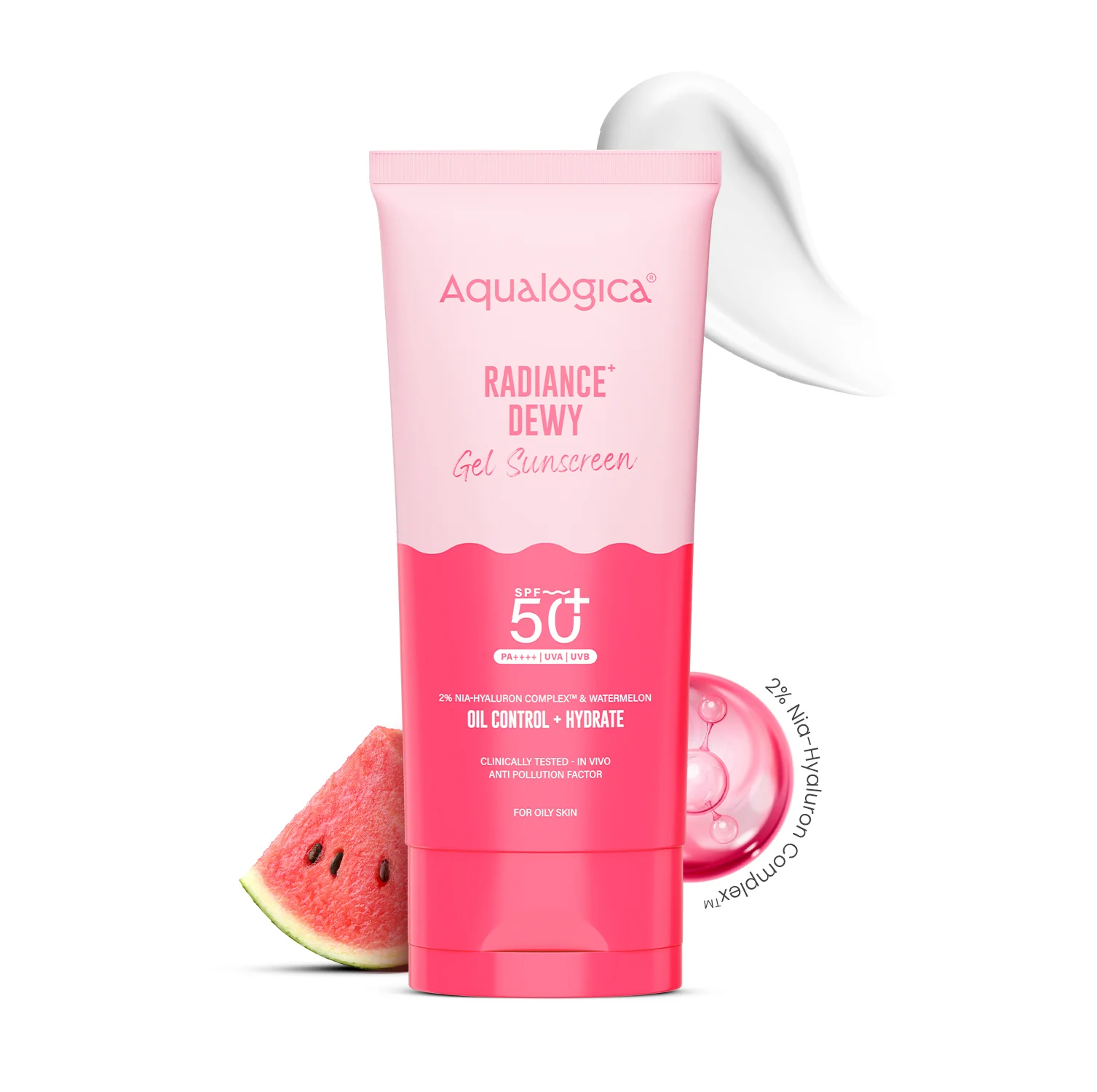 Radiance+ Dewy Sunscreen In-Vivo Tested with Watermelon & Niacinamide with SPF 50 & PA++++ - 80g - Image 12