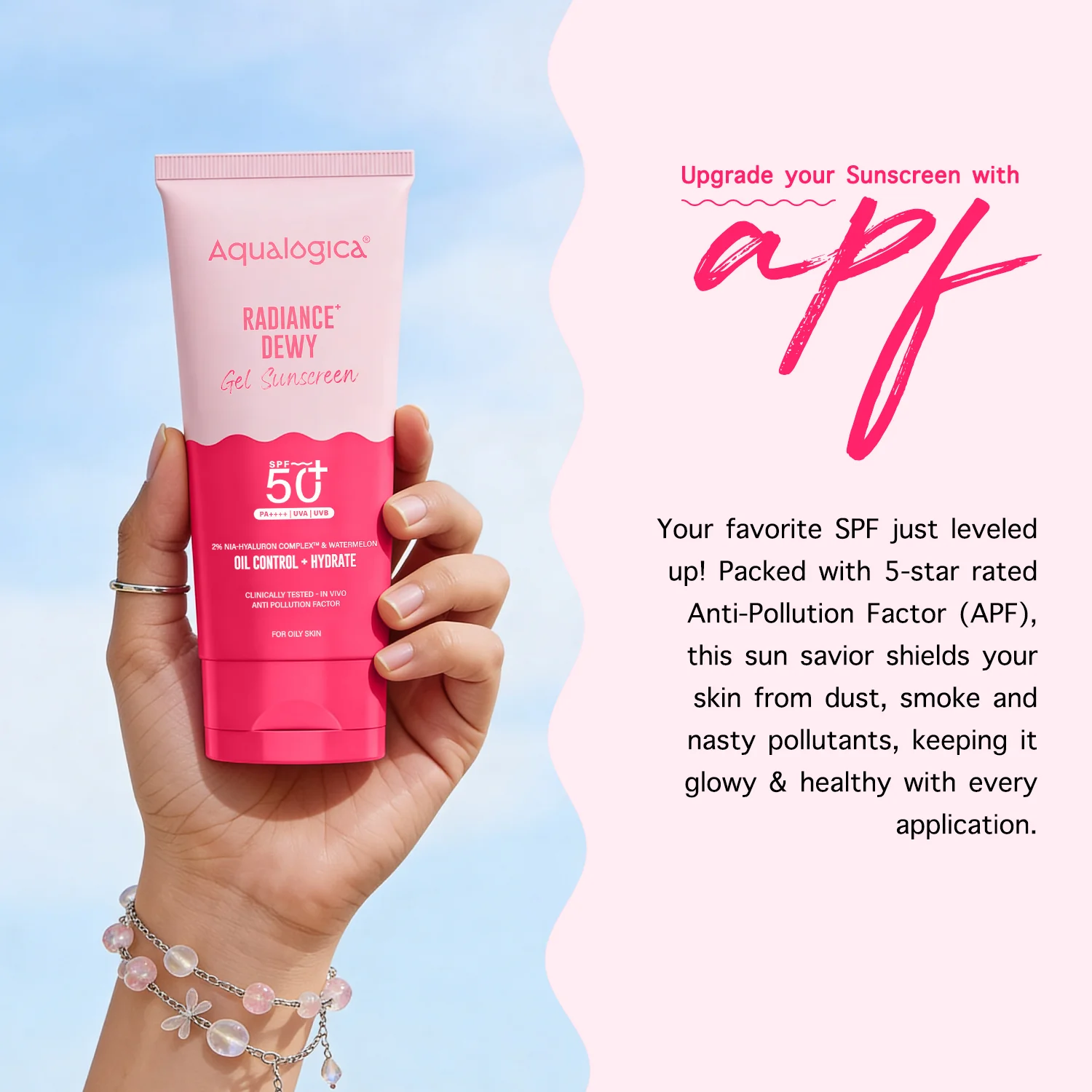 Radiance+ Dewy Sunscreen In-Vivo Tested with Watermelon & Niacinamide with SPF 50 & PA++++ - 80g - Image 8