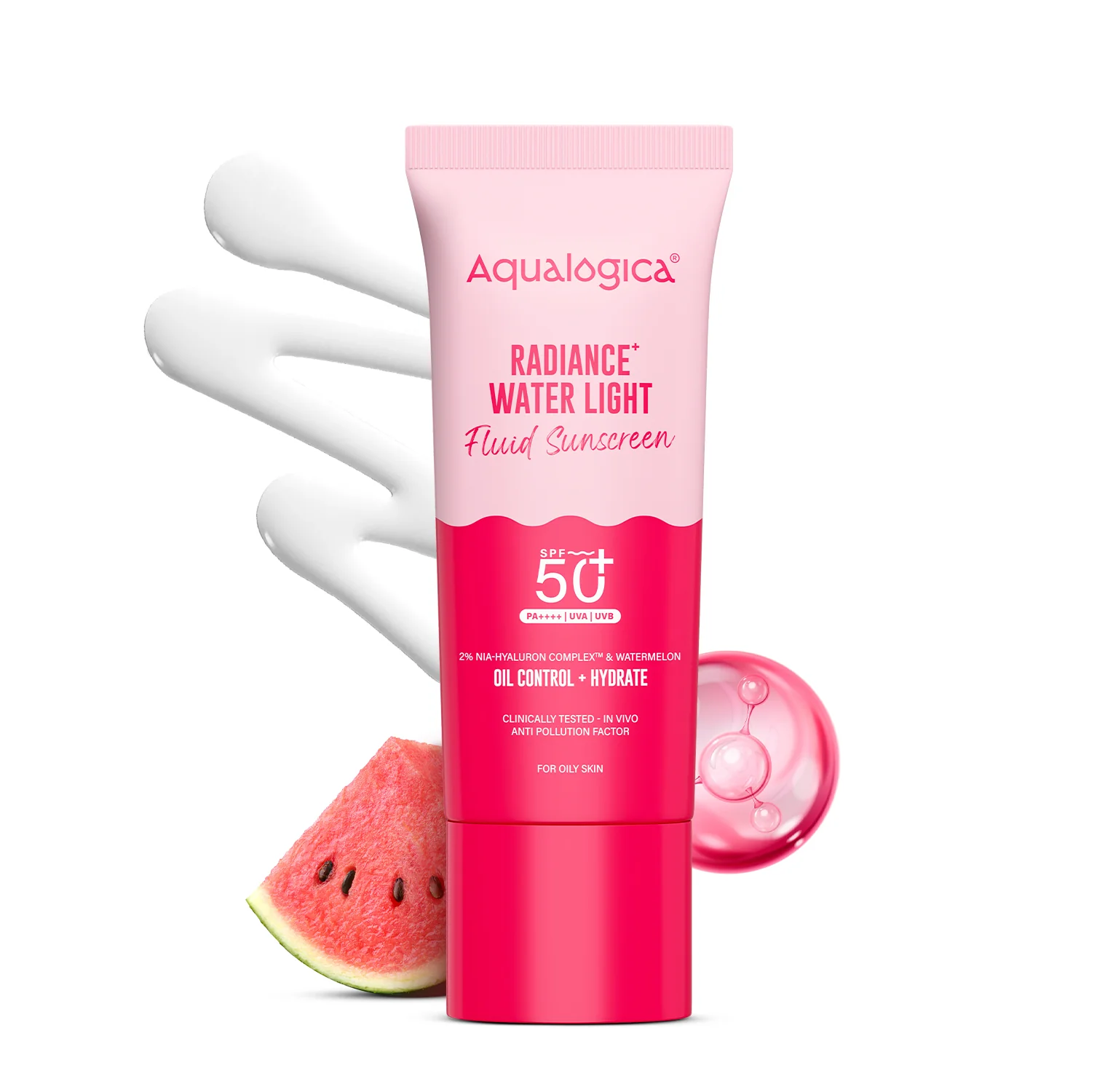 Radiance+ Water Light Fluid Sunscreen - 50g - Image 12