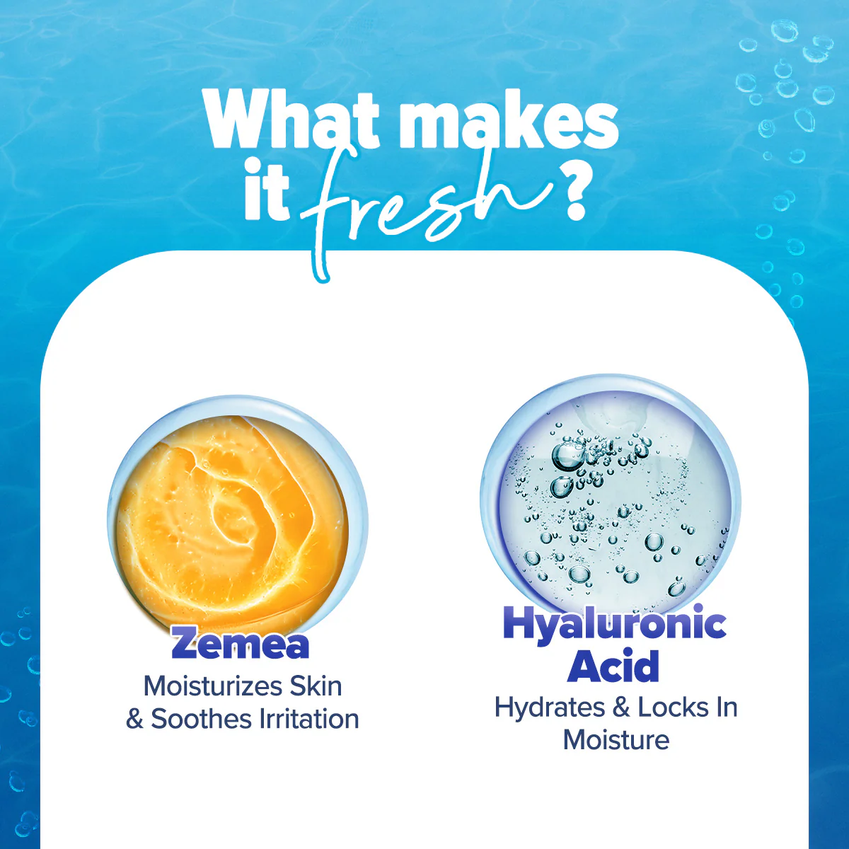 Refresh+ Perfume Body Mist - Ocean Breeze with Zemea & Hyaluronic Acid 150 ml - Image 3