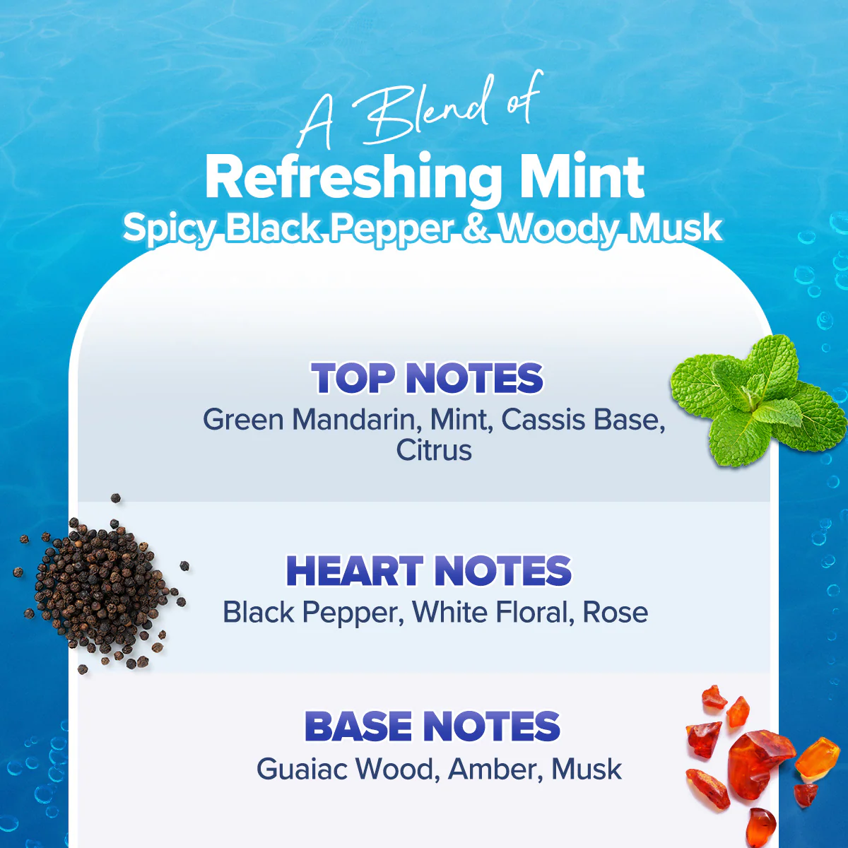 Refresh+ Perfume Body Mist - Ocean Breeze with Zemea & Hyaluronic Acid 150 ml - Image 4
